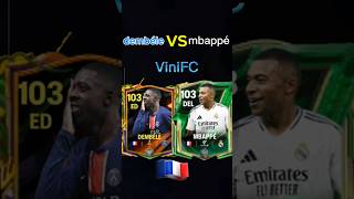 Dembéle vs mbappéfcmobilefútbolshortsmbappéDembéle [upl. by Ylesara]