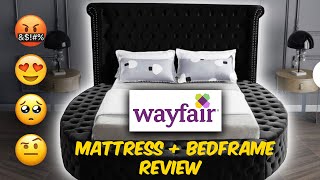 High End Wayfair Bedroom Furniture Review  LA HOUSE TOUR Part 2  Moving Vlogs 2021  Modern Homes [upl. by Othilie214]