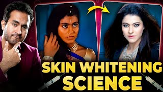 How Celebs are Turning WHITE overnight  Science of Skin Whitening [upl. by Llehsar543]