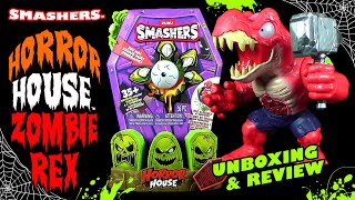 Zuru ® Smashers  Horror House  Roter XXL Zombie Rex  TRex  Unboxing amp Review  WOW [upl. by Auqinihs292]