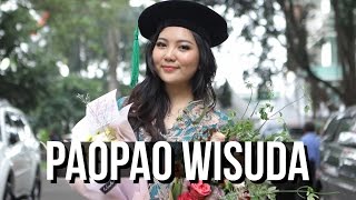 PAOPAO AKHIRNYA WISUDA [upl. by Namaan323]