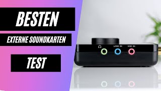 Die Besten Externe Soundkarten Test [upl. by Nonnahsed]