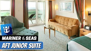 Mariner of the Seas  Aft Junior Suite  Full Walkthrough Tour amp Review  4K  2024 [upl. by Ranita]