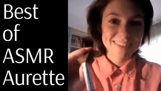 The Best of ASMR Aurette  2 Hours of SUPER Soft spoken ASMR triggers tapping whispers and more [upl. by Neema]