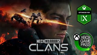 MechWarrior 5 Clans  Xbox Series X 4K 60 FPS GamePlay [upl. by Calise]