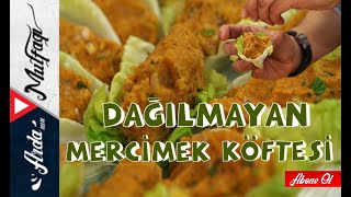 Vazgeçilmeyen Mercimek Köftesi  Dağılmayan Mercimek Köftesi Tarifi  Ardanın Mutfağı [upl. by Anaud395]