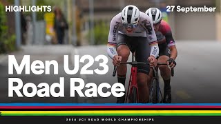 Men Under 23 Road Race highlights  2024 UCI Road World Championships [upl. by Carlotta]