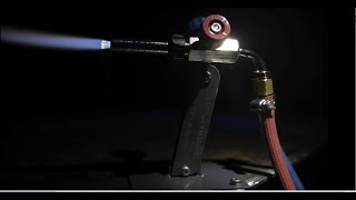 Glass blowing torch LAMP WORK “DONMET” 215 [upl. by Alf]