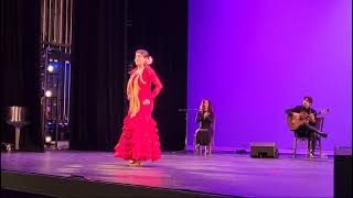 Triana Eduardo de Rosamaria Flamenco Latino Diamante Awards Cary Arts Center 10262024 [upl. by Alilak]