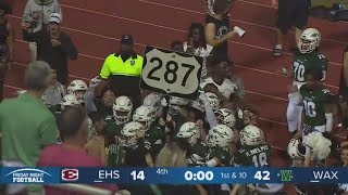 High School Game Night Ennis v Waxahachie quotBattle for 287quot rivalry game full recap [upl. by Norm]