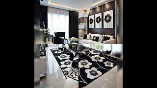 Black and white living room trends ideas 2024 [upl. by Comptom]