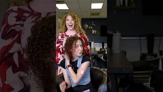 Emmy Rossum curl routine [upl. by Norval455]