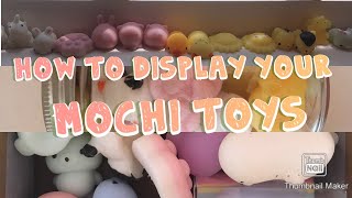 Where I keep my Mochi Toys and How to Display your Mochi Toys [upl. by Sweeney]