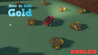 Where to find Gold Ore  Factory Simulator  Roblox [upl. by Norabal]