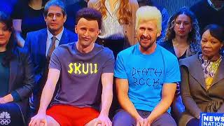 BEAVIS AND BUTTHEAD  SNL  RYAN GOSLING  CHRIS STAPLETON  SNL 49 [upl. by Nylemaj]