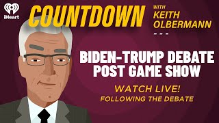 Countdown With Keith Olbermann  BidenTrump Debate Post Game Show [upl. by Akoyin]