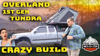 Overland Camper conversion 1st Gen Toyota Tundra toyotires tacomabeast Frontrunneroutfitters [upl. by Lexi]