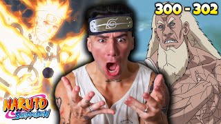 NARUTO VS THIRD RAIKAGE Naruto Shippuden Reaction Ep 300  302 [upl. by Elysha]