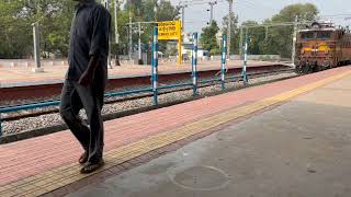 Kurnool City Secunderabad Tungabhadra Express Loco Change At Kurnool City Railway Station [upl. by Patin]