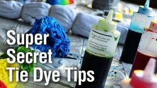 Super Secret Tie Dye Technique [upl. by Thacker]