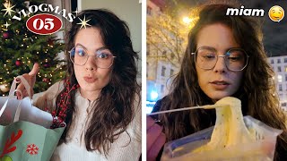 VLOGMAS 5 • Shopping et marché de Noël à Lyon [upl. by Rickie]