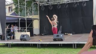 Snakedance mit SamiraSnakebites und Runa Mittelaltermarkt Heideck 2024 [upl. by Edmon]