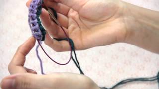 How to Knit a Longways Striped Scarf on Circular Knitting Needles  Knitting Tips amp Techniques [upl. by Easter149]