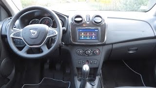 New Dacia Logan MCV 2017 Interior  MediaNav Evolution [upl. by Eyla361]