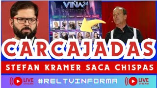 🚨EPICO KRAMER IMITA🤣 A GABRIEL BORIC y la gente se caga de la risa SINFILTROS reltvinforma [upl. by Brenza]