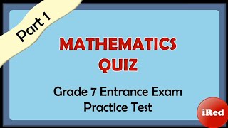 Entrance Exam Reviewer for Incoming Grade 7  Math Reviewer  STE Qualifying Exam Reviewer [upl. by Fidela791]