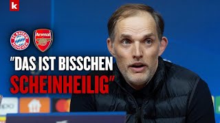 Tuchel kontert Reporter nach Halbfinaleinzug  FC Bayern  Arsenal 10 [upl. by Nadiya34]