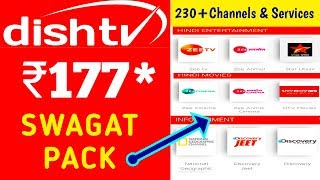 Dish TV Swagat Pack Full Details amp Channel List By Tech Net India [upl. by Orban]