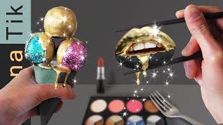 BEST OF MAKEUP ASMR Oddly satisfying videos 70 MINUTES of unexpected АСМР relaxing sounds KlunaTik [upl. by Ofilia763]