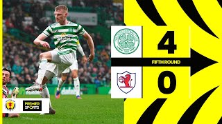 HIGHLIGHTS  Celtic 40 Raith Rovers  Jota sparks strong second half in Scottish Cup [upl. by Anoblav563]