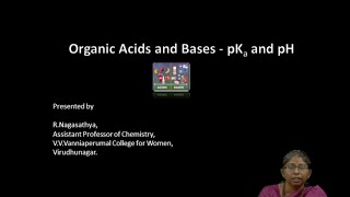 Organic Acids and BasespK a and pH [upl. by Bridges]