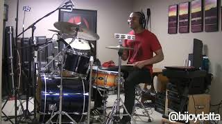 The Goldbergs TV Show Theme Song Rewind by I Fight Dragons  Drum Cover [upl. by Burris49]