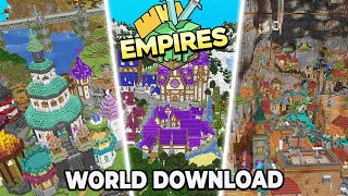 Empires SMP Season 2 WORLD TOUR AND DOWNLOAD [upl. by Reinertson]