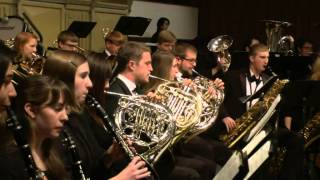 Prelude Siciliano and Rondo  Malcom Arnold Nebraska Wesleyan Symphonic Band [upl. by Wertheimer447]