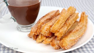 Churros caseros fáciles y crujientes [upl. by Cartwright479]