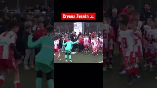 Red star ⚽️ Soccer champs  frog dance fudbal soccer derby fcderbynovisad football [upl. by Rheingold]