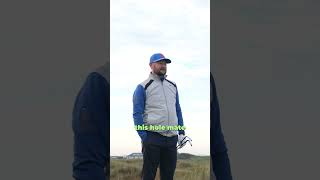 Pro golfer hits a cold shank off the tee 😂 [upl. by Lladnik]