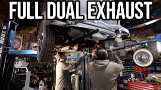 Building A Hot Rod Dual Exhaust For The 1934 Ford Sedan Delivery [upl. by Asta937]