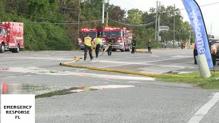 Kissimme Florida Brush Fire [upl. by Sturges]