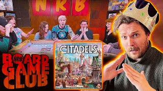 Lets Play CITADELS  Board Game Club [upl. by Yorgerg]