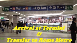 ROME City To FIUMICINO Airport By Train 2019  Leonardo Express  Termini Station  ROMA [upl. by Rehtnug]