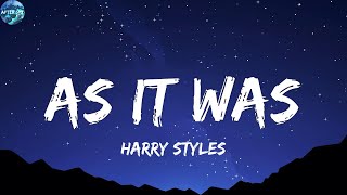 Harry Styles  As It Was Lyrics [upl. by Rainer497]