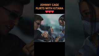 Johnny Cage FLIRTS with KITANA MK1 gaming mortalkombat gaming [upl. by Hauge238]