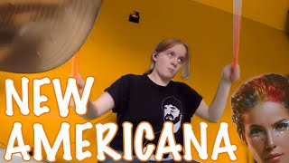 New Americana  Halsey  Drum Cover [upl. by Blas474]