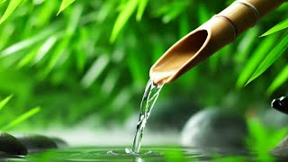 Melodies of Bamboo Water Flowing Harmony for Deep Relaxation [upl. by Enylcaj]