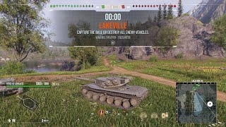 World of Tanks console Wind of Arrakis and its trusty forcefield against a JAG E100 [upl. by Ecnerwal]